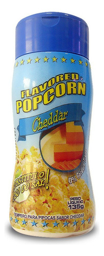 Tempero Para Pipoca - Sabor Cheddar