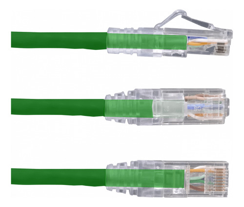 Furukawa 2mt Cat6 Verde U/utp Lszh Cable Patch Rj45 Gigalan