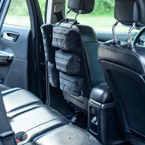 Plataforma Molle Para Banco De Carro Ou Vtr - Preto