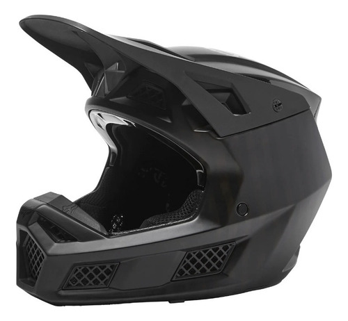 Casco Fox V3 Solids Negro Matte Motocross Enduro Mtb Hombre