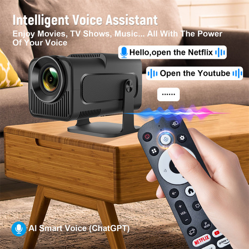 Proyector Portatil Hy320 Auto Keystone,500ansi Smart