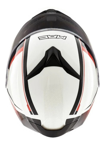 Imagen 4 de 9 de Casco Moto Rebatible Mac Rock Stroke Modelo 2021 Doble Visor