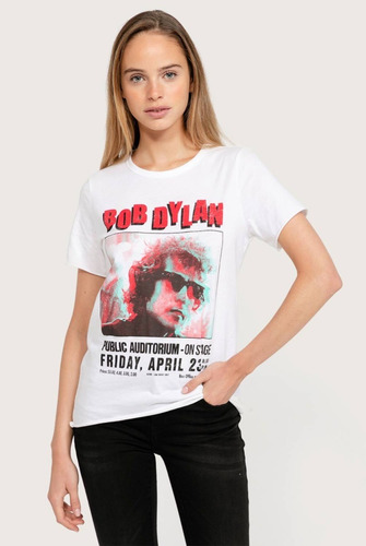Polera Bob Dylan Mujer