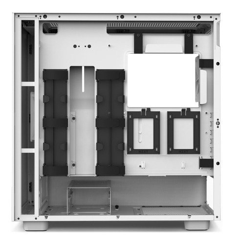 Imagen 4 de 6 de Gabinete Gamer Nzxt H7 Blanco Matte Mid-tower
