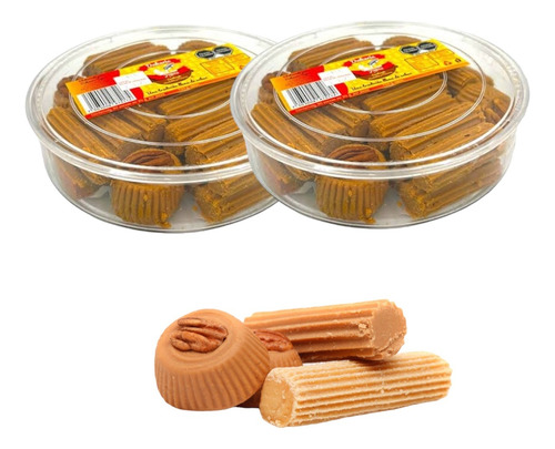Dulce Mexicano Leche Mostachón Macarrón Nuez 270pz 25g C/u