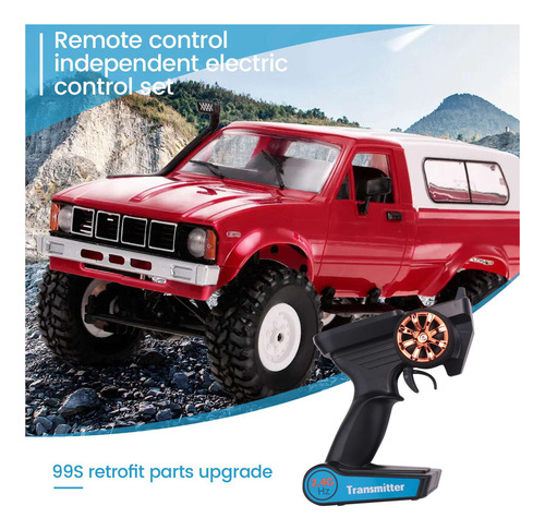 Kit De Controle Remoto Ch3 2.4g Transmissor Esc Receptor