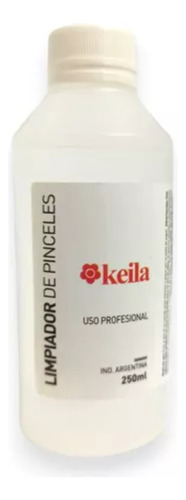 Limpiador De Pinceles Keila Manicuria Profesional X250 Ml