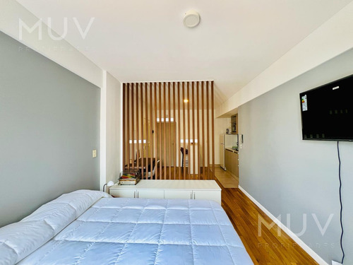 Quesada 2400. Nuñez. Monoambiente Totalmente Equipado Y Amoblado En Edificio Con Full Amenities