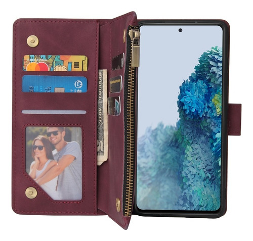 Funda Multifuncional Con Cremallera Para Samsung S21/note10+
