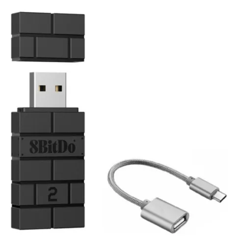comprar 8bitdo Adaptador Bluetooth Usb V2 Switch Steam Pc Tv Box.