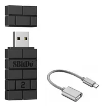 Comprar 8bitdo Adaptador Bluetooth Usb V2 Switch Steam Pc Tv Box.