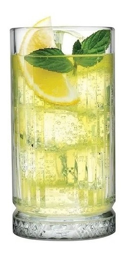 Vaso Alto Elysia Tragos Limonadas Vidrio Pasabahce Palermo 