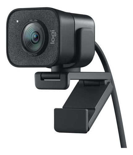 Webcam Logitech Stream Cam Usb-c 60 Fps Full Hd 1080p Color Gris oscuro