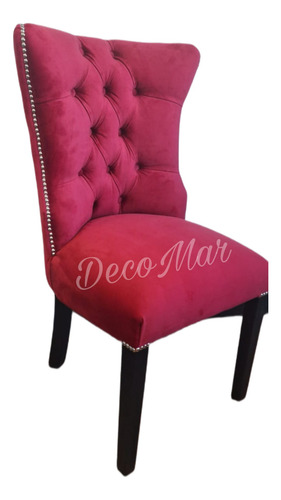 Silla Comedor Moderna Londres Capitone Paraiso Premium Pana O Lino Antimanchas A Elección A Elección