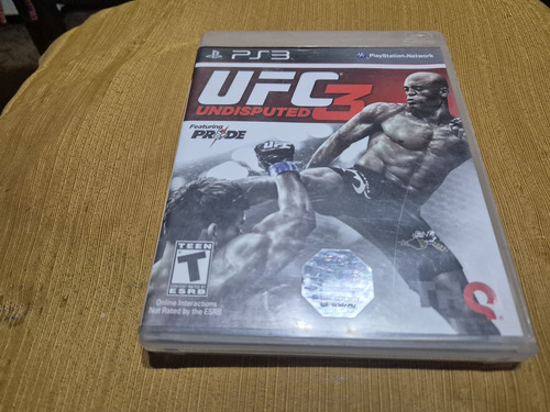 Juego De Ps3 Ufc Undisputed 3, Físico Y Usado (Usado)