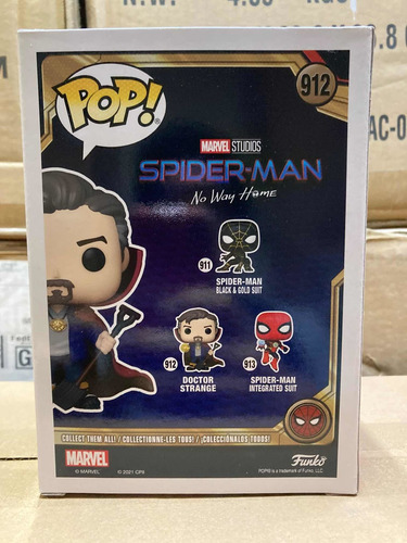 Doctor Strange 912 Spider-man No Way Home Marvel Funko Pop