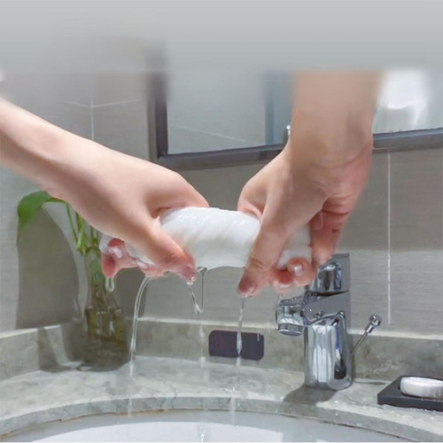 Toalla De Microfibra Para El Cabello, Turbante Portátil