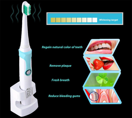 Cepillo De Dientes Eléctrico Bateria Niños Adultos Clicshop