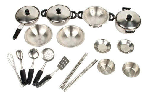 20 Piezas De Acero Inoxidable Juguetes De Cocina Para
