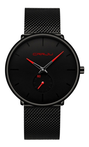 Relógio Masculino Esportivo Luxo Crrju Original Prova Dágua