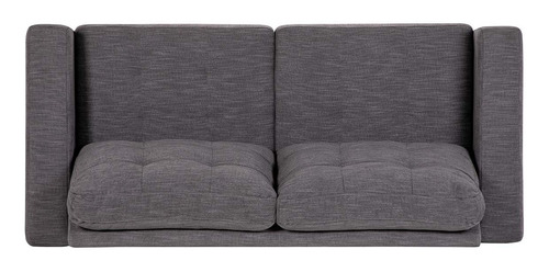 Rosen Sofa Manet 3 Cpo Tela Color Grafito