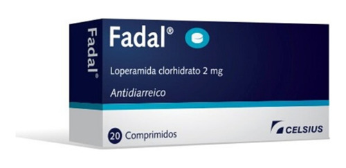 Fadal® X 20 Comprimidos - Antidiarreico Celsius