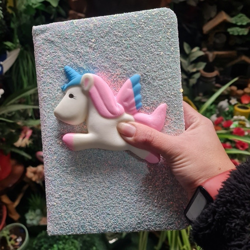 Agenda Kawaii Peluda Peluche Felpa Con Lápiz De Regalo