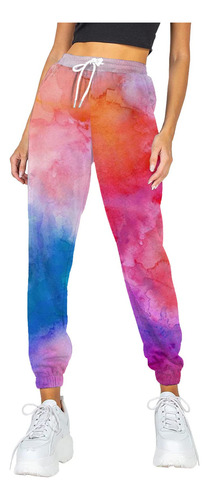 Pantalon Deportivo Cintura Alta Para Mujer Entrenamiento