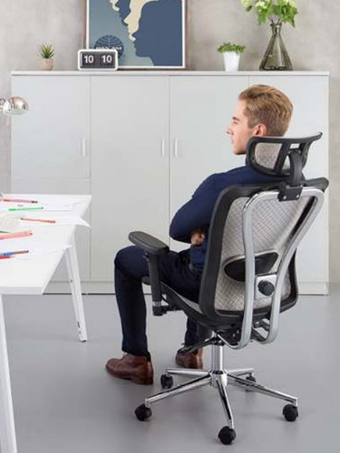 Imagen 6 de 10 de Silla Giratoria Ergonómica Para Oficina Londres_decoficina