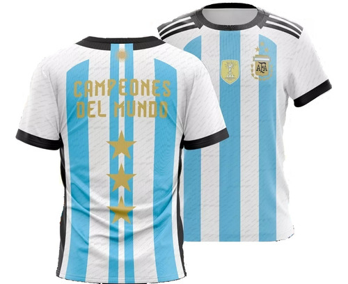 Remera Mundial 2022 Argentina Campeón