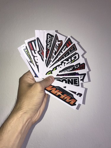 Calcomanias/stickers Individuales X10 Variadas