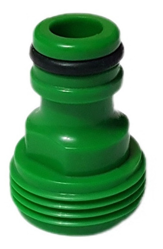 2 Conectores Acople Rápido 3/4 + 1 Manga Macho Y 1 Hembra Color Verde