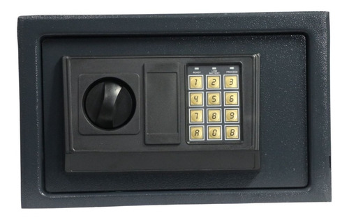 Caja Fuerte Electrónica De Seguridad Código Digital Y Llave