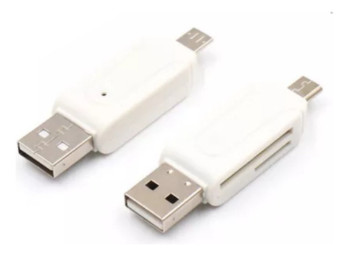 Lector Memoria Micro Sd A Usb 2.0 + Micro Usb Otg