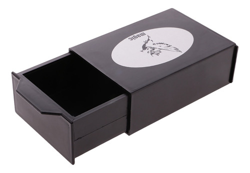 Caja negra de MagiDeal truco de la magia profesional del vintage