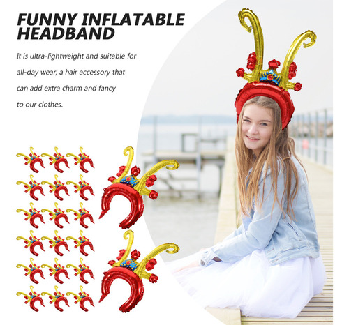 Gorro Inflables Para Niños Con Forma De Globo Para Fiestas,