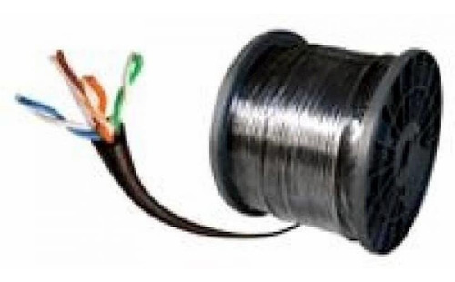 Cable Utp Condumex Cat6 Uso Exterior Negro 305 Mts 667666 /v