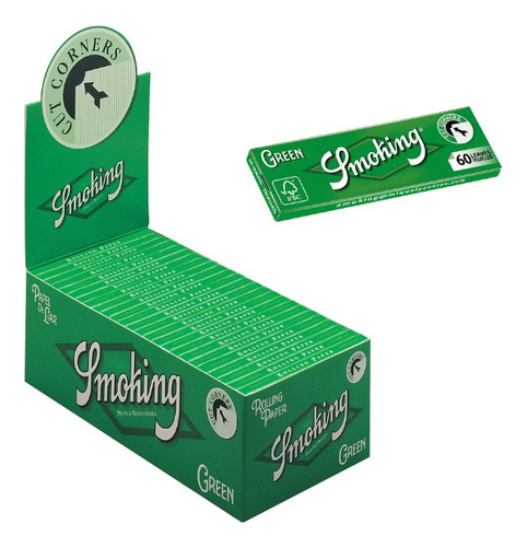 Imagen 2 de 4 de Caja De Rolling Paper Smoking Mantra Papel Para Liar 50ud