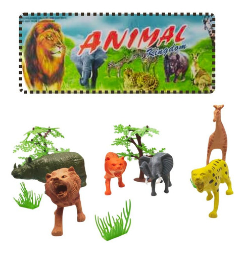 Animales Salvajes De África Set De Diferentes Diseños