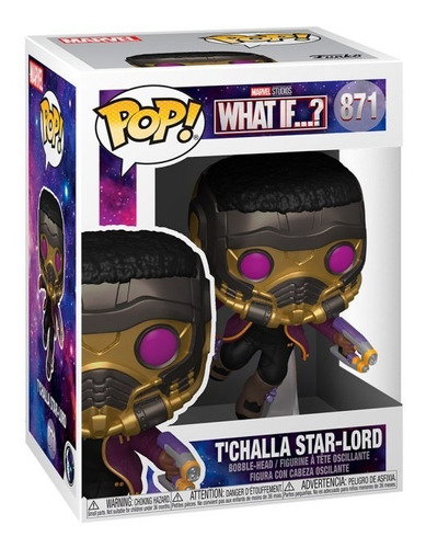 Funko Pop! What If - T'challa Star-lord #871