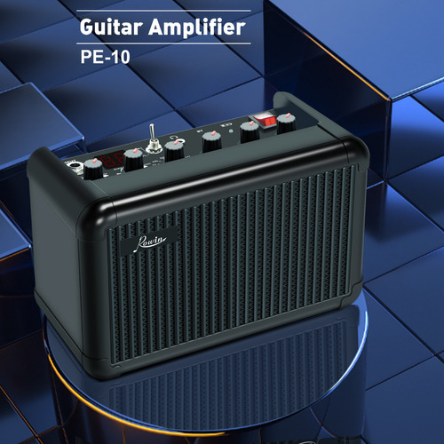 Amplificador Rowin Pe-10, Mini Amplificador Multifuncional C