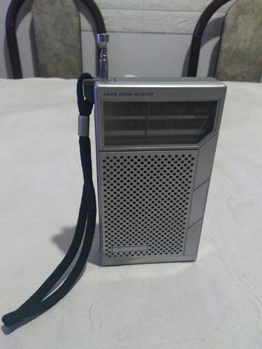 Radio Sanyo Am/fm Rp 5065 Funcionando!! Gris (Usado)