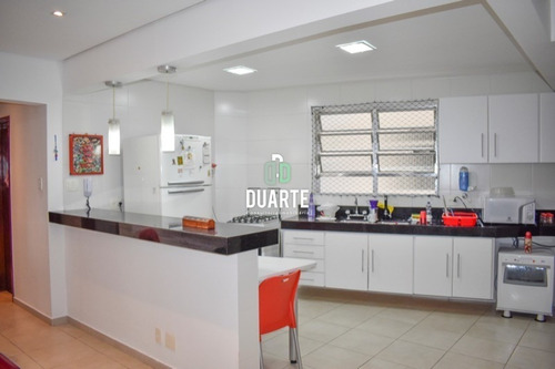 Imagem 3 de 21 de Vendo Excelente Apartamento Reformado No Gonzaga, 2 Quartos, 2 Banheiros, Santos, 104m2 Úteis - Ap04060 - 69683949