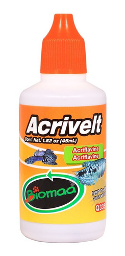 Acondicionador Acrivelt Para Peceras 45 Ml Biomaa