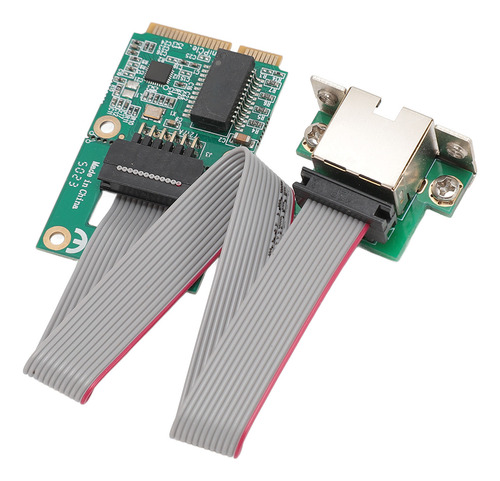 Mini Tarjeta Ethernet Pcie Gigabit 10 100 1000 Mbps (mitad C