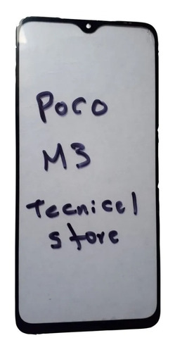 Vidrio Visor De Tactil Display Para Xiaomi Poco M3 Talco