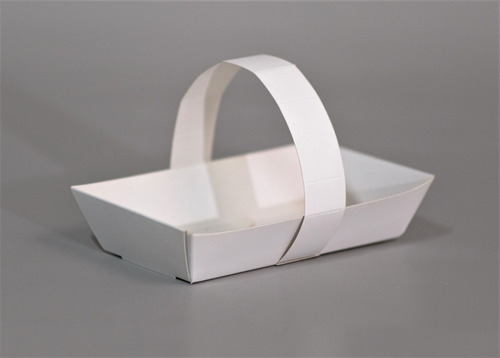 Imagen 1 de 3 de Canasta Take Away 15x8x4cm (x50u) Huevo Sandwich Vianda- 068