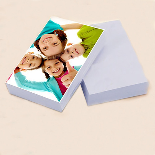 Papel Glossy Prova D'água Fotografico Adesivo A4 115g 100fls