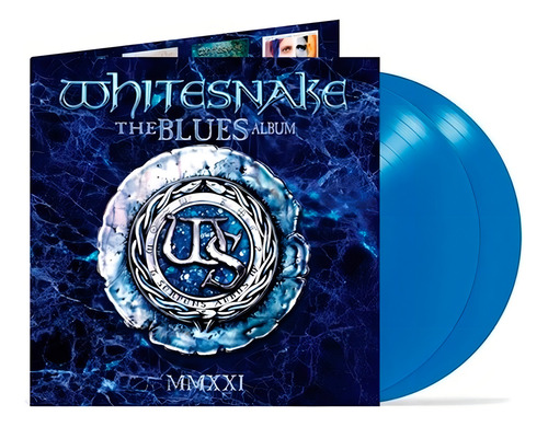 Whitesnake The Blues Album Vinilo Doble Azul Limitado Imp