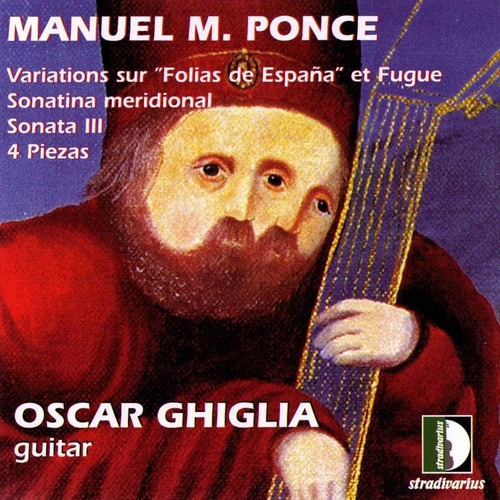 Cd De Obras Para Guitarra Ponce//ghiglia
